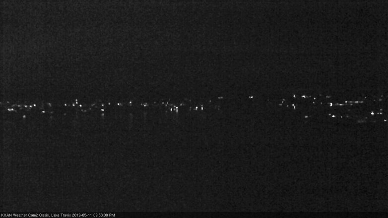Lake Travis webcam, May 11, 2019 8:55 PM CT