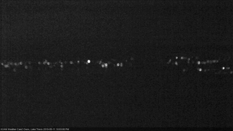 Lake Travis webcam, May 11, 2019 9:05 PM CT