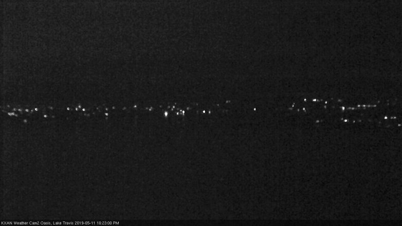 Lake Travis webcam, May 11, 2019 9:25 PM CT