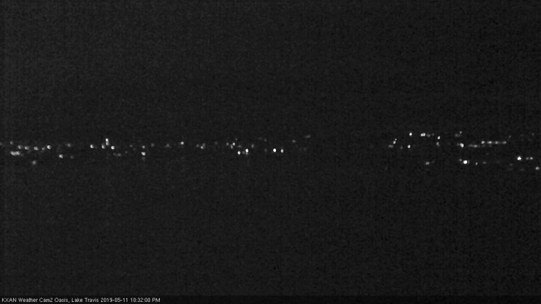 Lake Travis webcam, May 11, 2019 9:35 PM CT