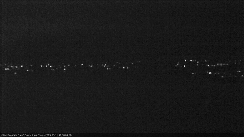 Lake Travis webcam, May 11, 2019 10:05 PM CT
