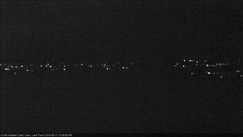 Lake Travis webcam, May 11, 2019 10:10 PM CT