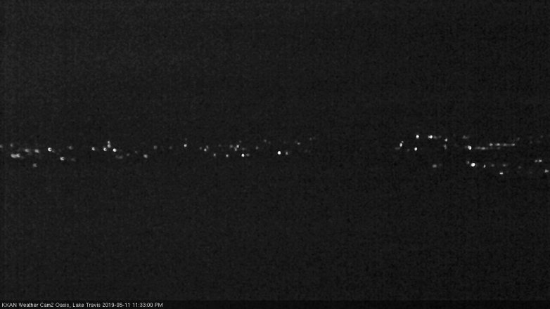 Lake Travis webcam, May 11, 2019 10:35 PM CT