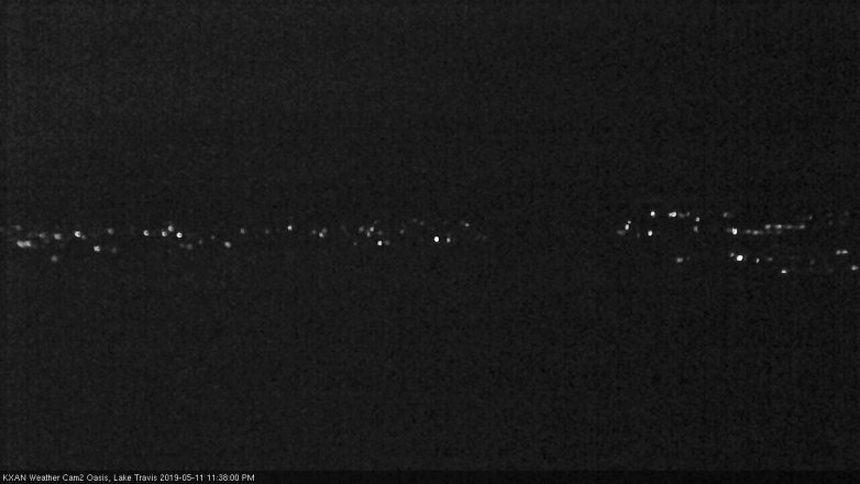 Lake Travis webcam, May 11, 2019 10:40 PM CT