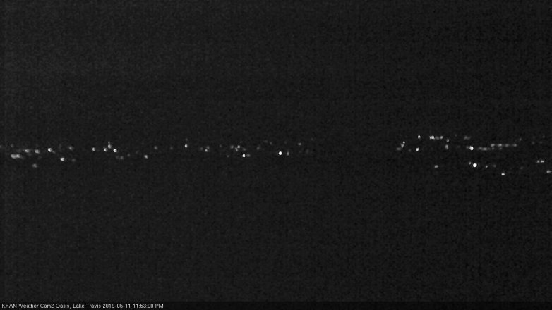Lake Travis webcam, May 11, 2019 10:55 PM CT