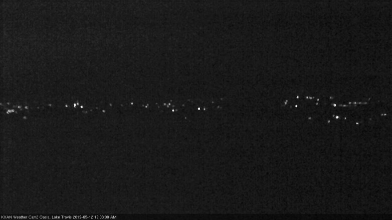 Lake Travis webcam, May 11, 2019 11:05 PM CT