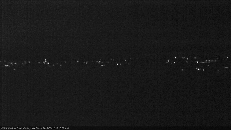 Lake Travis webcam, May 11, 2019 11:20 PM CT