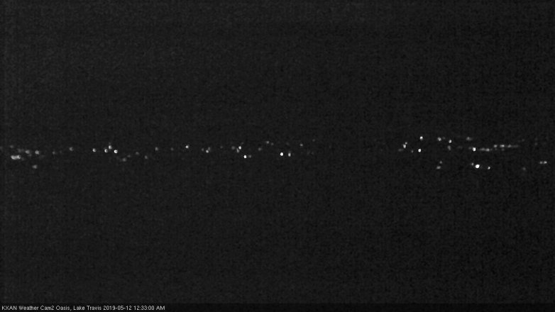 Lake Travis webcam, May 11, 2019 11:35 PM CT
