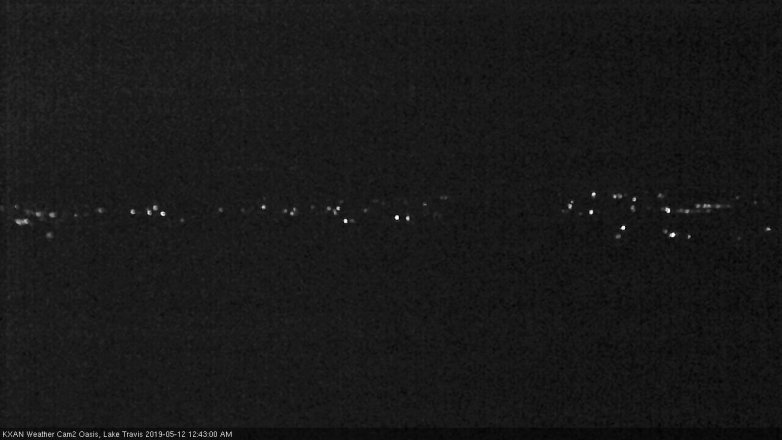 Lake Travis webcam, May 11, 2019 11:45 PM CT