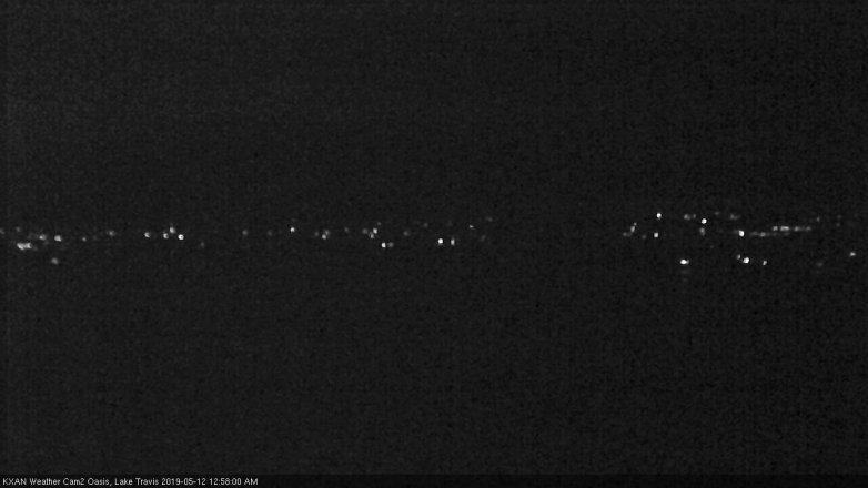 Lake Travis webcam, May 11, 2019 12:00 AM CT