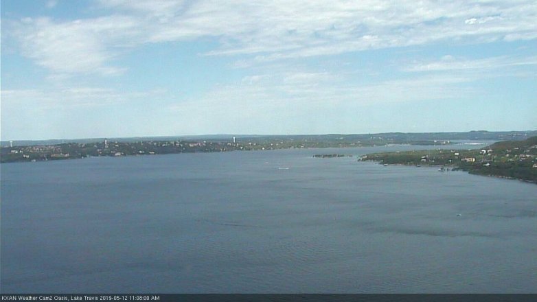 Lake Travis webcam, May 12, 2019 10:10 AM CT