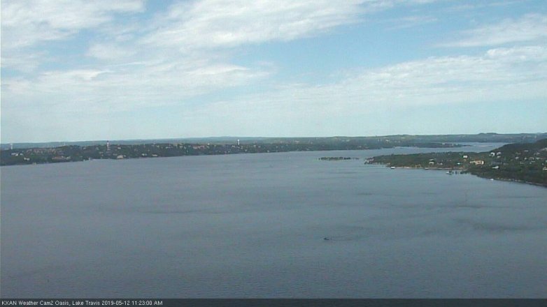 Lake Travis webcam, May 12, 2019 10:25 AM CT