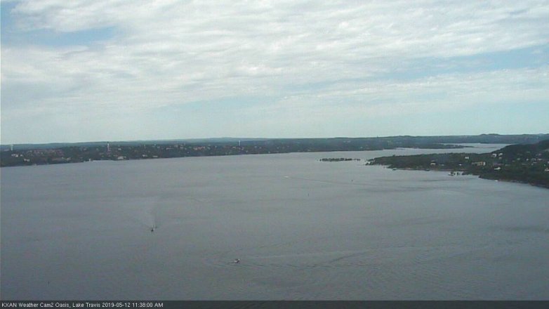 Lake Travis webcam, May 12, 2019 10:40 AM CT