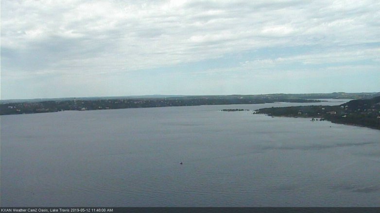 Lake Travis webcam, May 12, 2019 10:50 AM CT