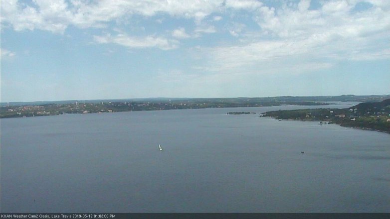 Lake Travis webcam, May 12, 2019 12:05 PM CT