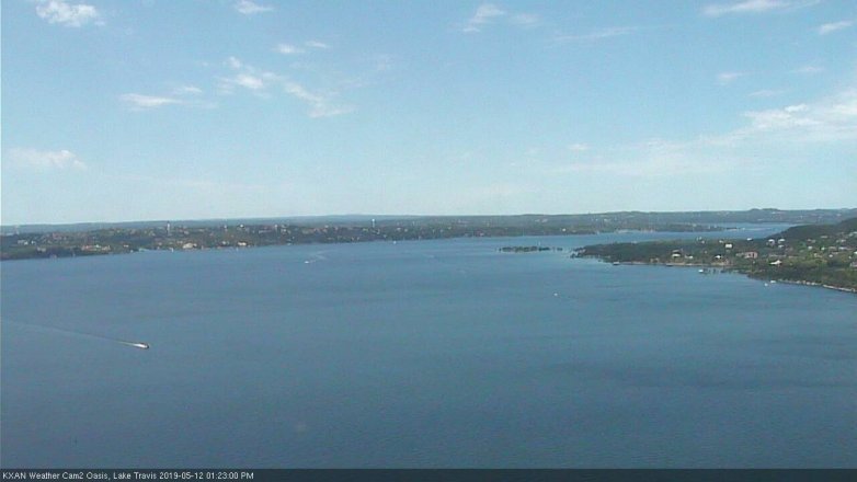 Lake Travis webcam, May 12, 2019 12:25 PM CT