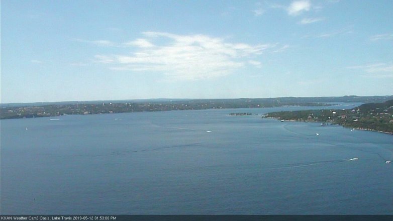 Lake Travis webcam, May 12, 2019 12:55 PM CT