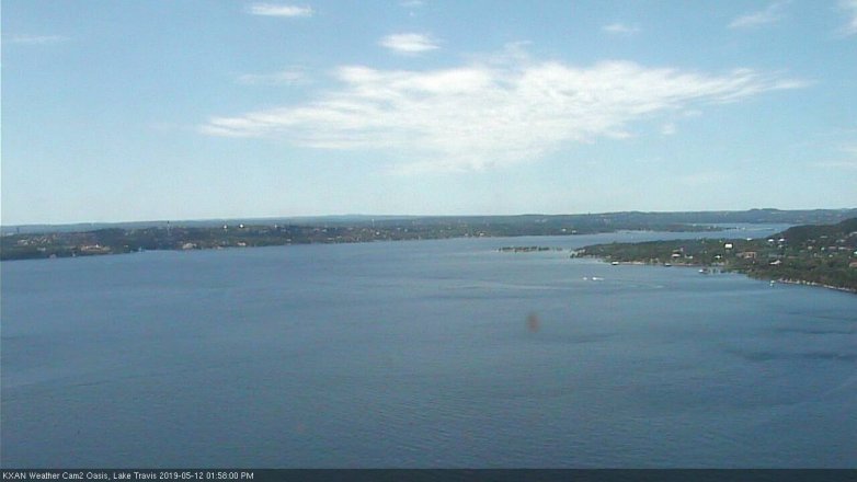 Lake Travis webcam, May 12, 2019 1:00 PM CT