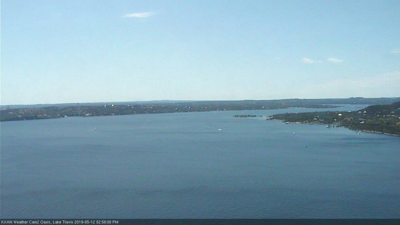 Lake Travis webcam, May 12, 2019 2:00 PM CT