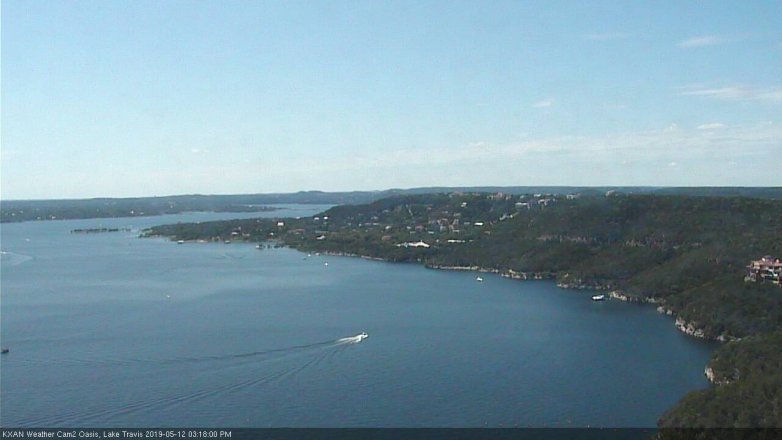 Lake Travis webcam, May 12, 2019 2:20 PM CT