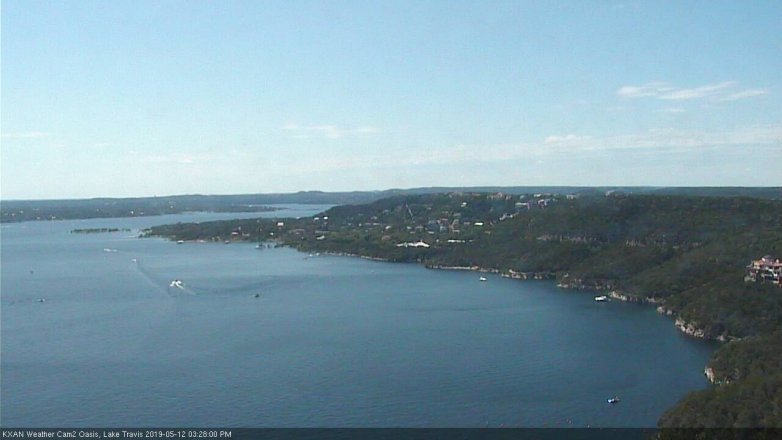 Lake Travis webcam, May 12, 2019 2:30 PM CT