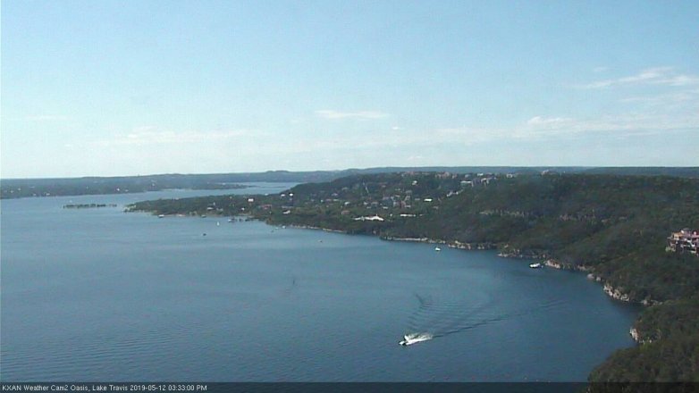 Lake Travis webcam, May 12, 2019 2:35 PM CT