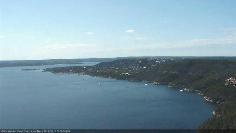 Lake Travis webcam, May 12, 2019 2:40 PM CT
