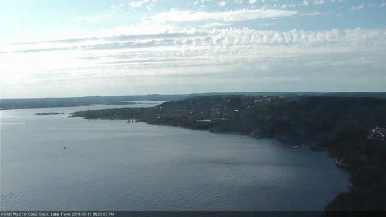 Lake Travis webcam, May 12, 2019 4:35 PM CT
