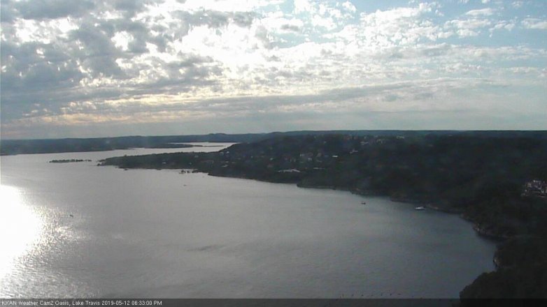 Lake Travis webcam, May 12, 2019 5:35 PM CT