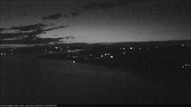 Lake Travis webcam, May 12, 2019 8:10 PM CT