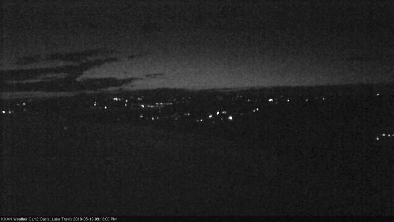Lake Travis webcam, May 12, 2019 8:15 PM CT