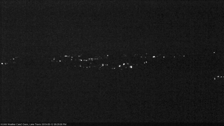 Lake Travis webcam, May 12, 2019 8:30 PM CT