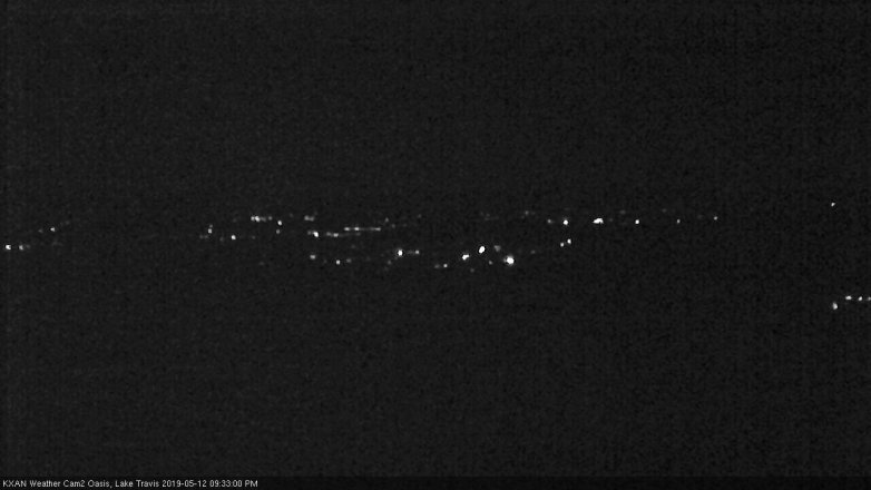Lake Travis webcam, May 12, 2019 8:35 PM CT
