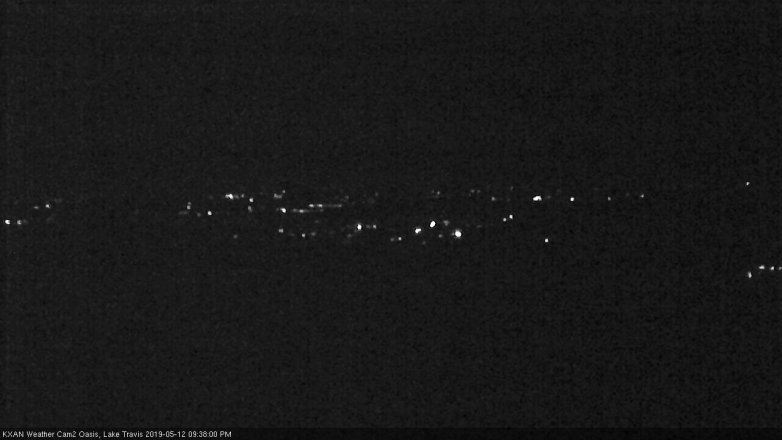 Lake Travis webcam, May 12, 2019 8:40 PM CT