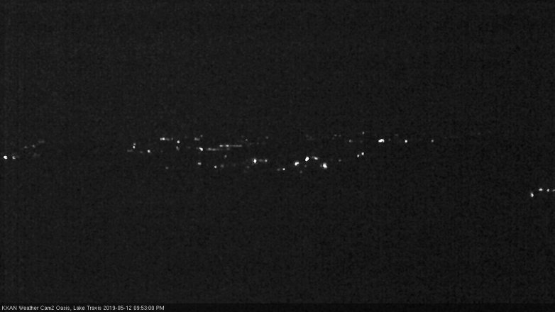 Lake Travis webcam, May 12, 2019 8:55 PM CT