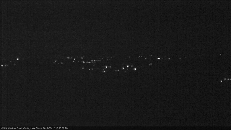 Lake Travis webcam, May 12, 2019 9:35 PM CT