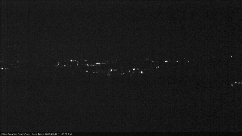 Lake Travis webcam, May 12, 2019 10:05 PM CT