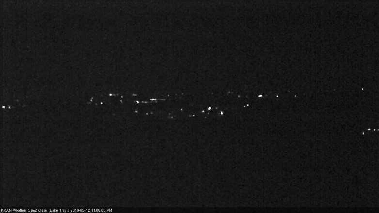 Lake Travis webcam, May 12, 2019 10:10 PM CT