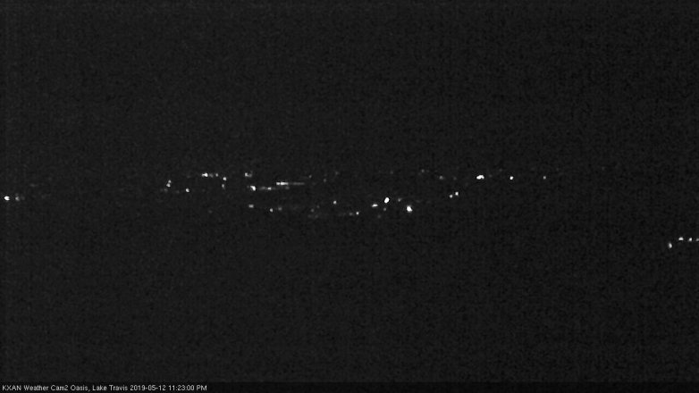 Lake Travis webcam, May 12, 2019 10:25 PM CT
