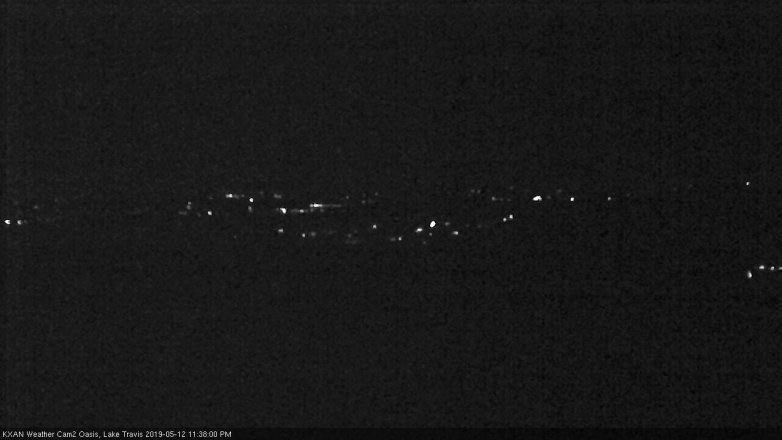 Lake Travis webcam, May 12, 2019 10:40 PM CT