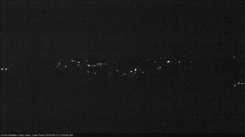 Lake Travis webcam, May 12, 2019 11:05 PM CT
