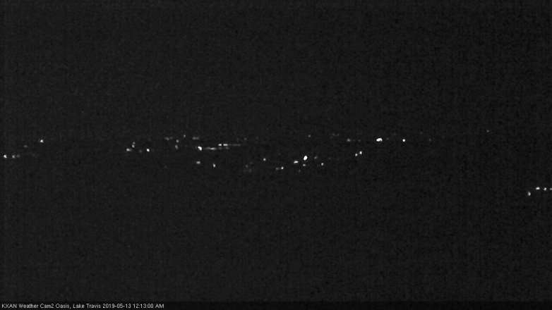 Lake Travis webcam, May 12, 2019 11:15 PM CT