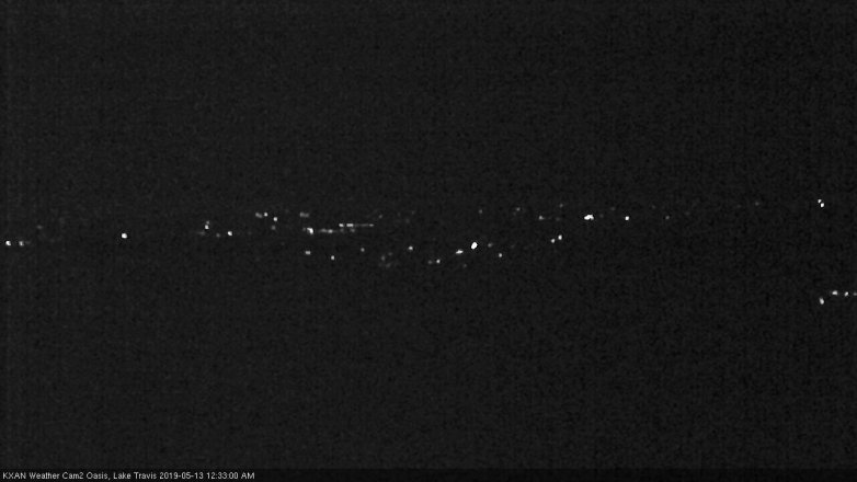 Lake Travis webcam, May 12, 2019 11:35 PM CT