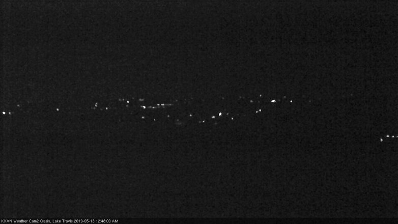 Lake Travis webcam, May 12, 2019 11:50 PM CT