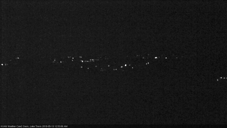 Lake Travis webcam, May 12, 2019 11:55 PM CT
