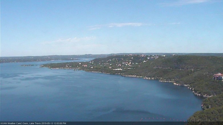 Lake Travis webcam, May 13, 2019 11:05 AM CT