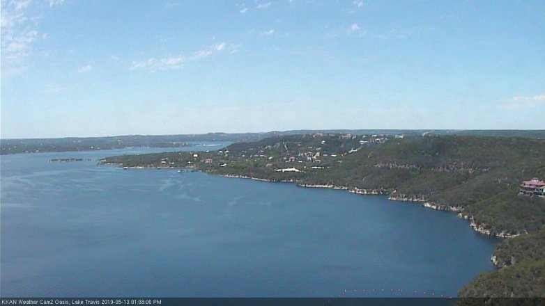 Lake Travis webcam, May 13, 2019 12:10 PM CT