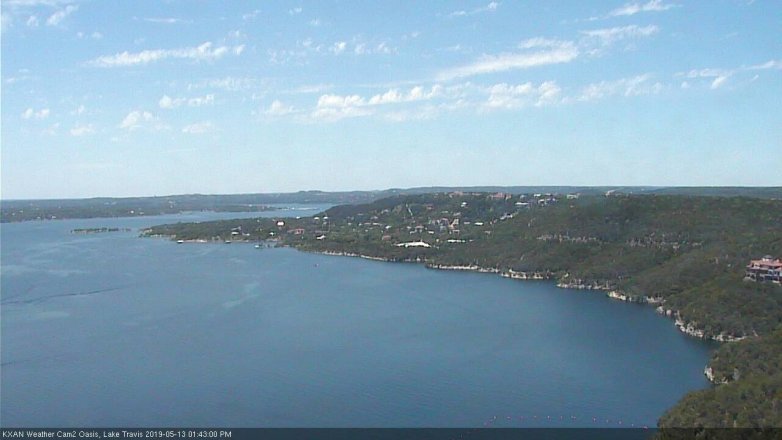 Lake Travis webcam, May 13, 2019 12:45 PM CT