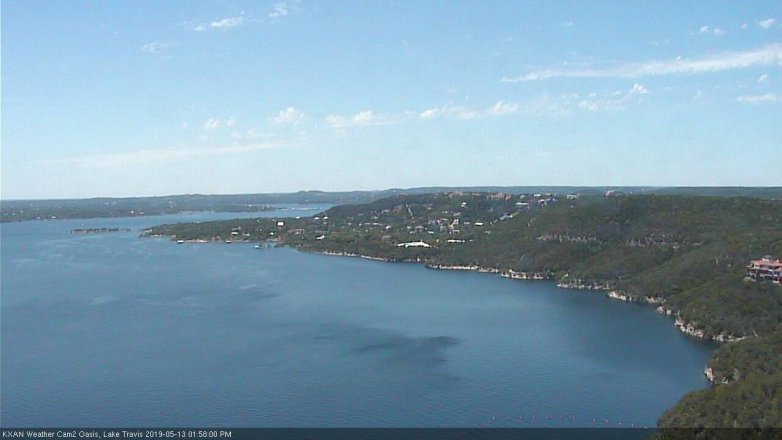 Lake Travis webcam, May 13, 2019 1:00 PM CT