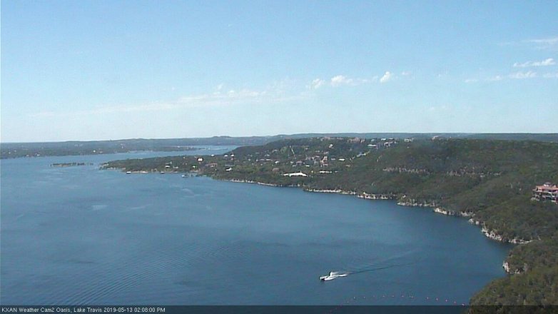 Lake Travis webcam, May 13, 2019 1:10 PM CT
